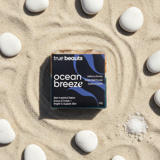 Ocean Breeze Spa Soap – Refreshing Exfoliating Bar 120g | True Beauts