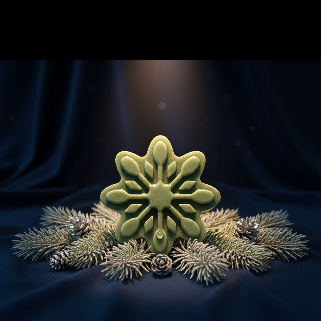 Winter Snowflake Soap – Limited Edition Clay Soaps by True Beauts