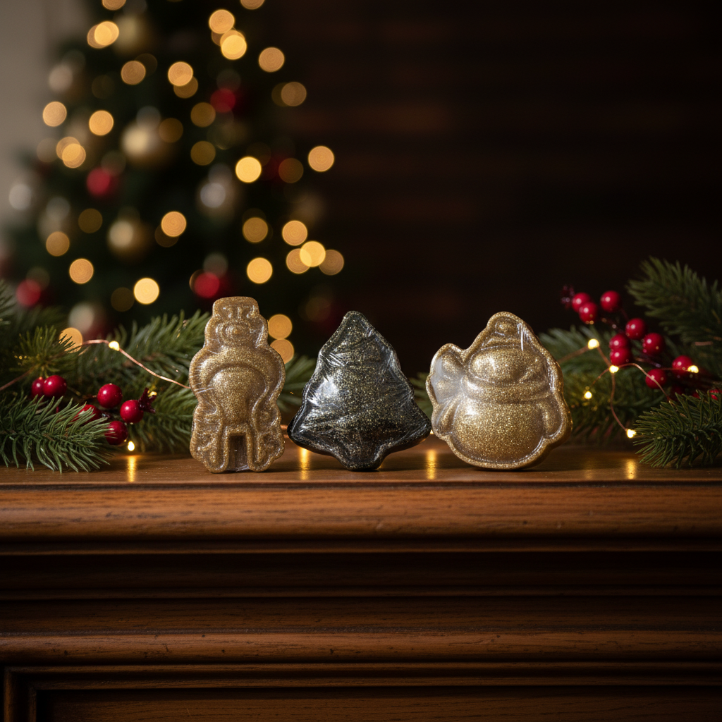 Christmas Theme Clay Soaps collection | Limited Edition Clay Soaps by True Beauts