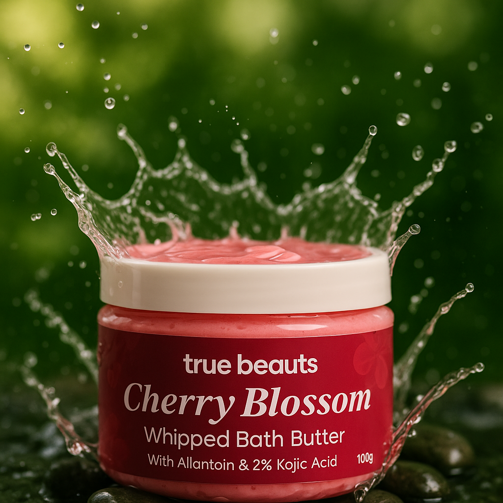 Cherry Blossom Whipped Soap – Brightening Bath Butter 100g | True Beauts