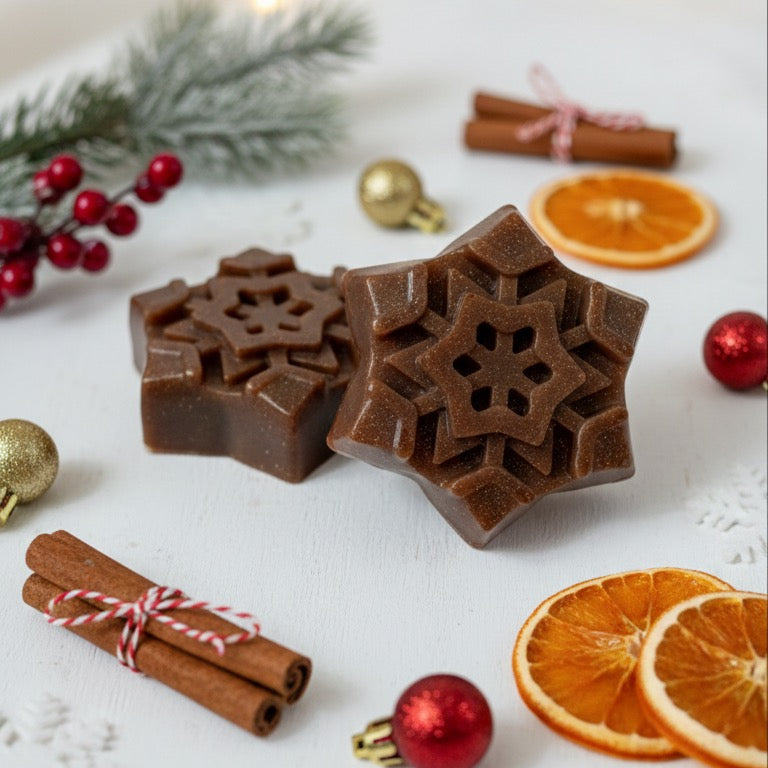 Winter Snowflake Soap – Limited Edition Clay Soaps by True Beauts