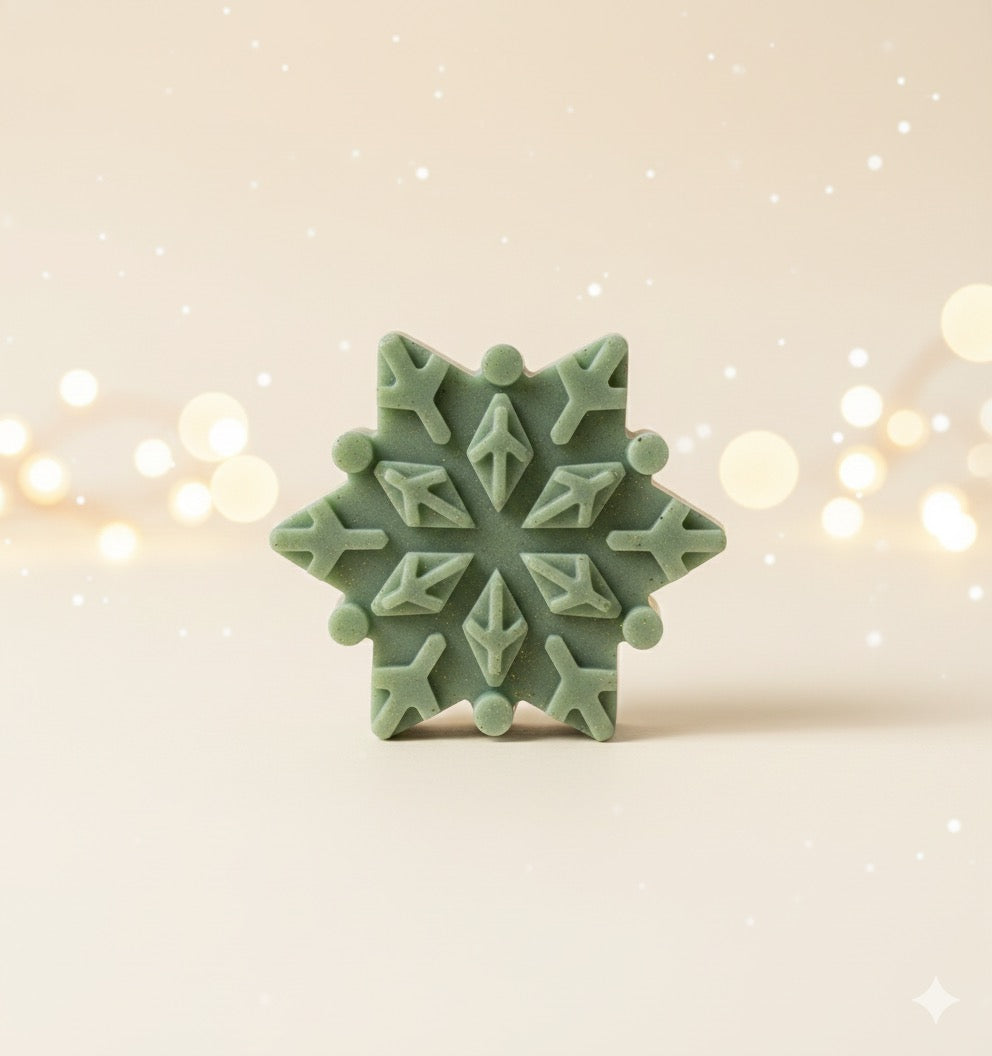 Winter Snowflake Soap – Limited Edition Clay Soaps by True Beauts
