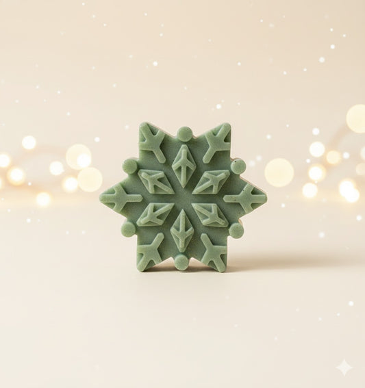 Winter Snowflake Soap – Limited Edition Clay Soaps by True Beauts