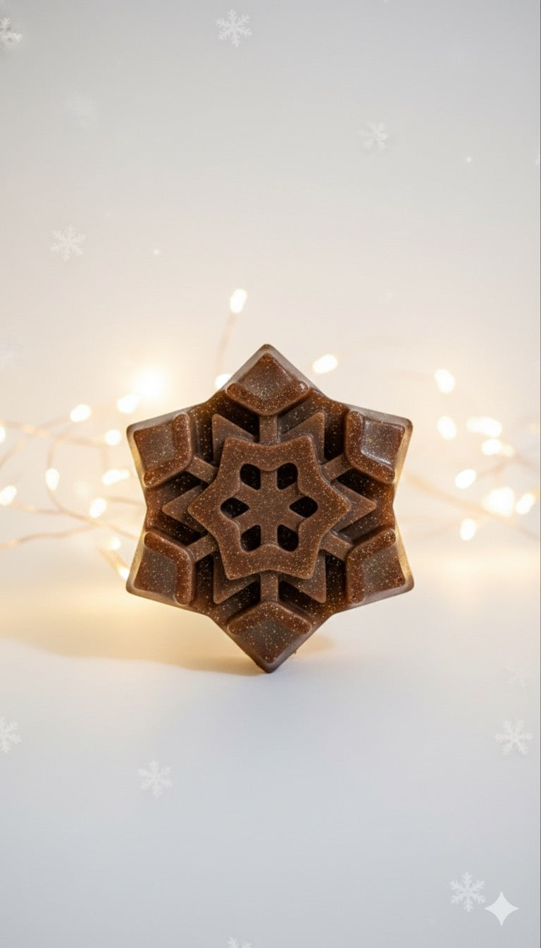 Winter Snowflake Soap – Limited Edition Clay Soaps by True Beauts