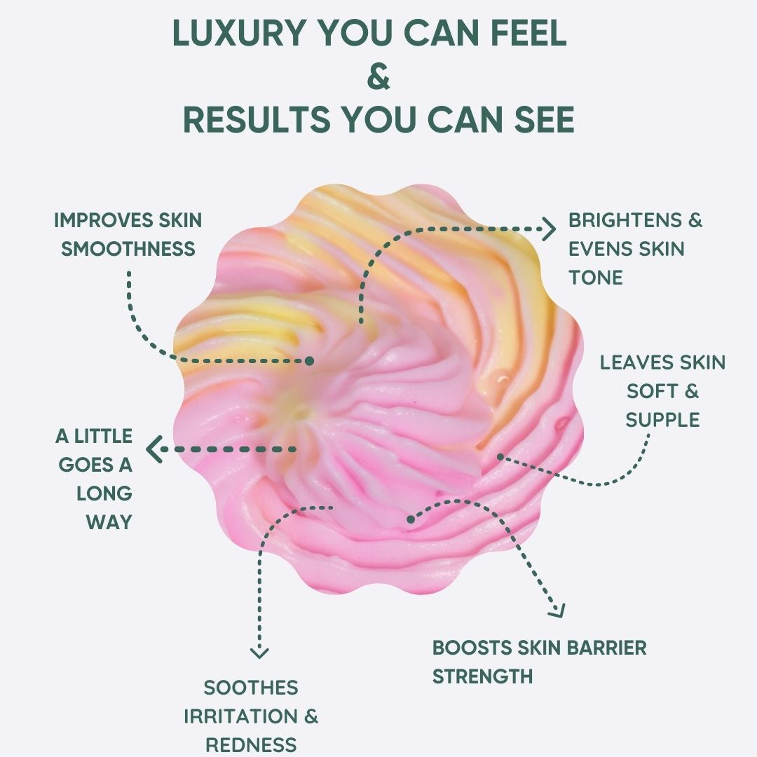 Berry Mango Whipped Soap – Brightening Bath Butter 100g | True Beauts