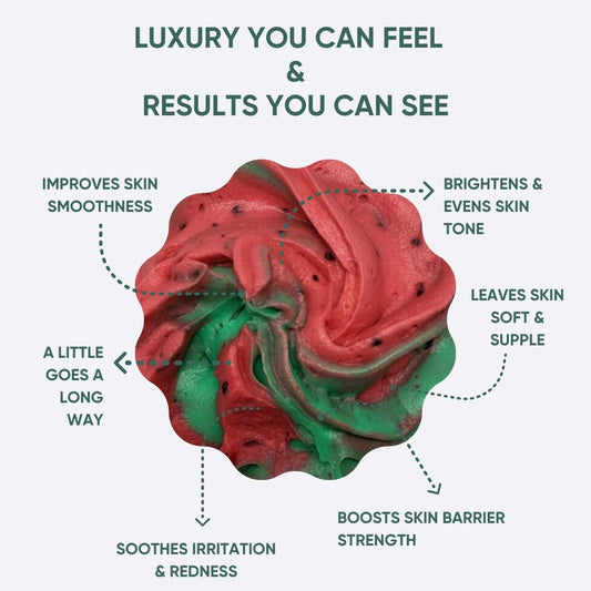 Watermelon Whipped Soap – Brightening Bath Butter 100 | True Beauts