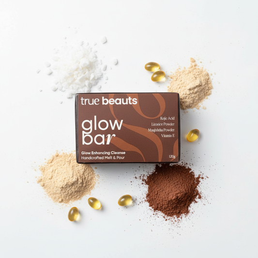 Glow Bar – Kojic Acid Skin Brightening Soap 120g | True Beauts