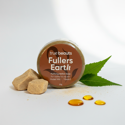 Fuller’s Earth Soap - Oil Control & Glow with Goat Milk 110g | True Beauts
