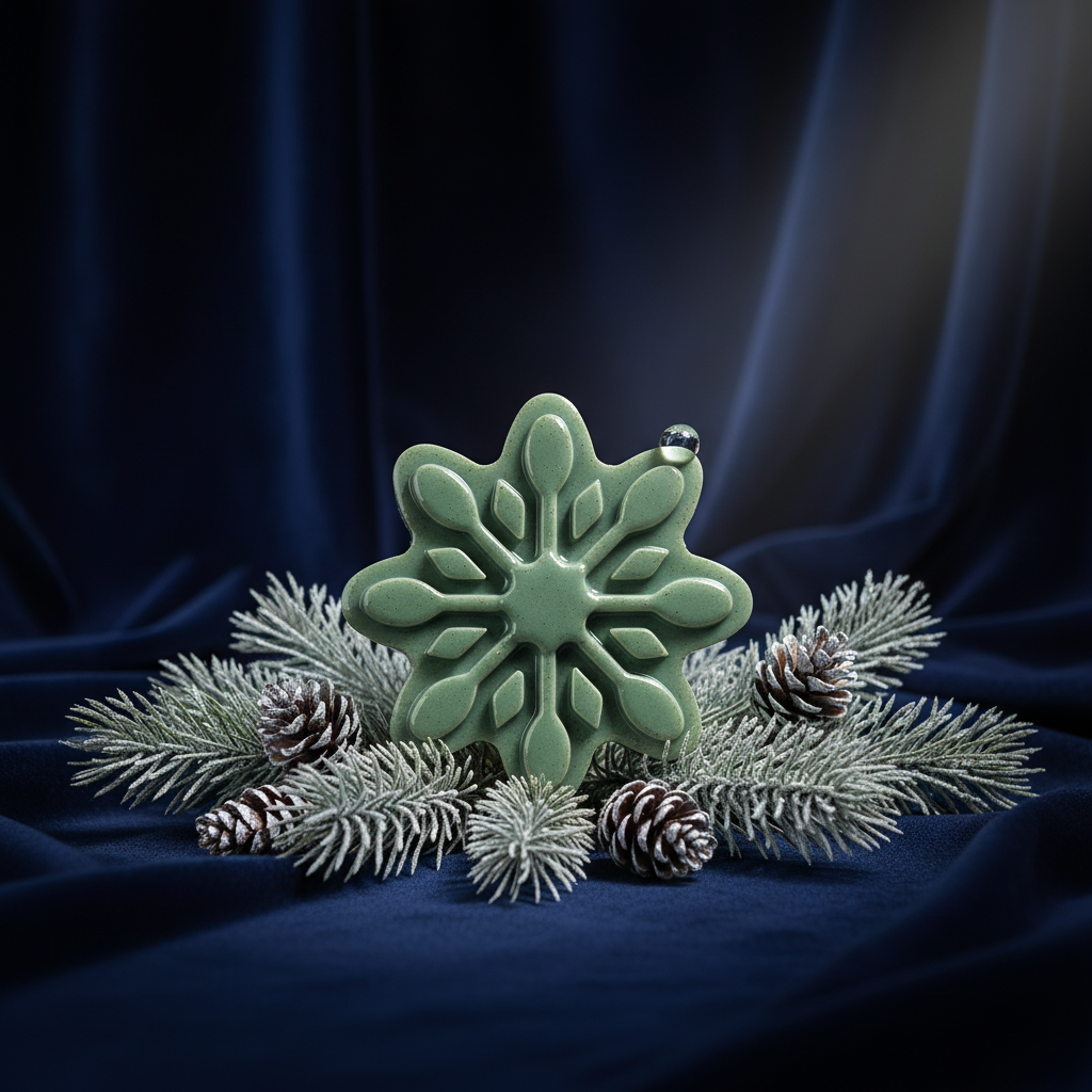 Winter Snowflake Soap – Limited Edition Clay Soaps by True Beauts