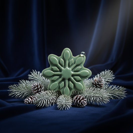 Winter Snowflake Soap – Limited Edition Clay Soaps by True Beauts