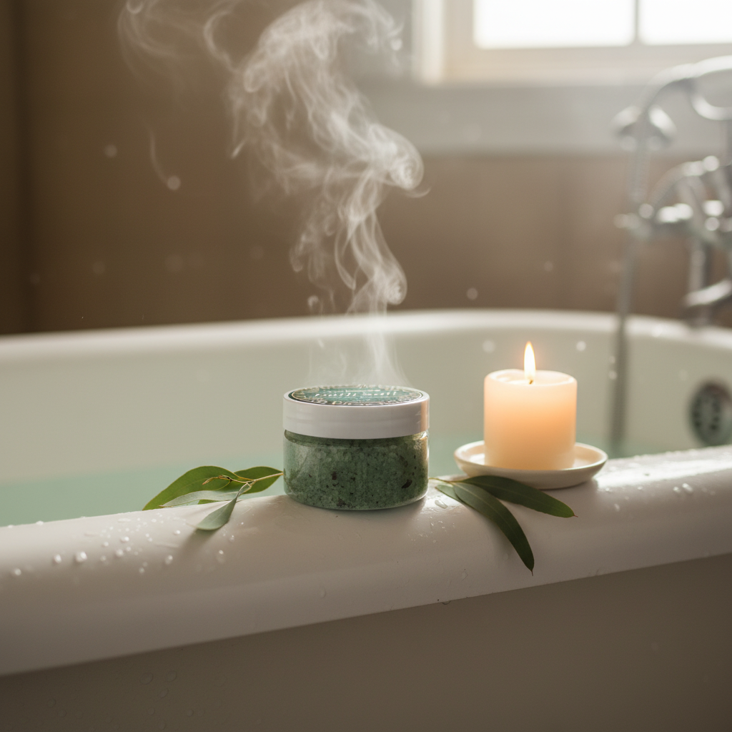 Camphor & Eucalyptus Bath Salt | Cold Relief & De-Stress Soak – True Beauts 50g