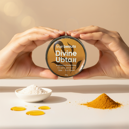 Divine Ubtan – Tan Removal & Brightening Soap 110g | True Beauts