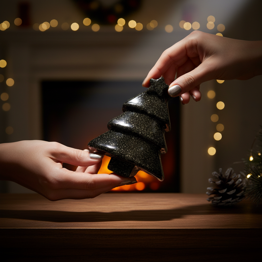 Christmas Tree Moringa Soap | Limited Edition Clay Soaps by True Beauts