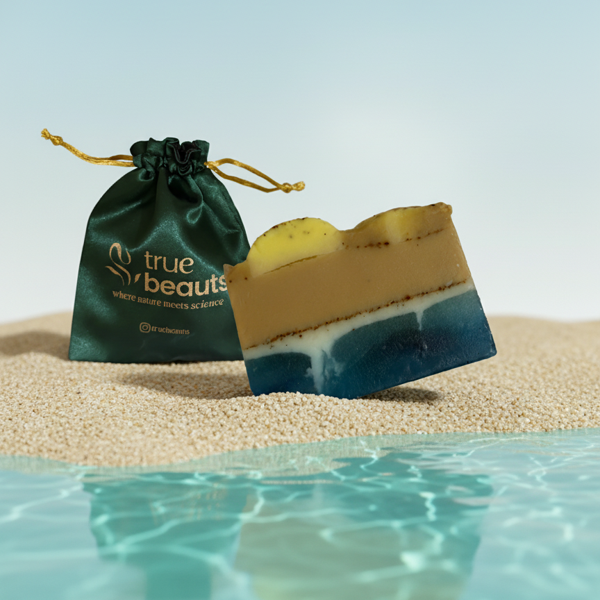 Ocean Breeze Spa Soap – Refreshing Exfoliating Bar 120g | True Beauts