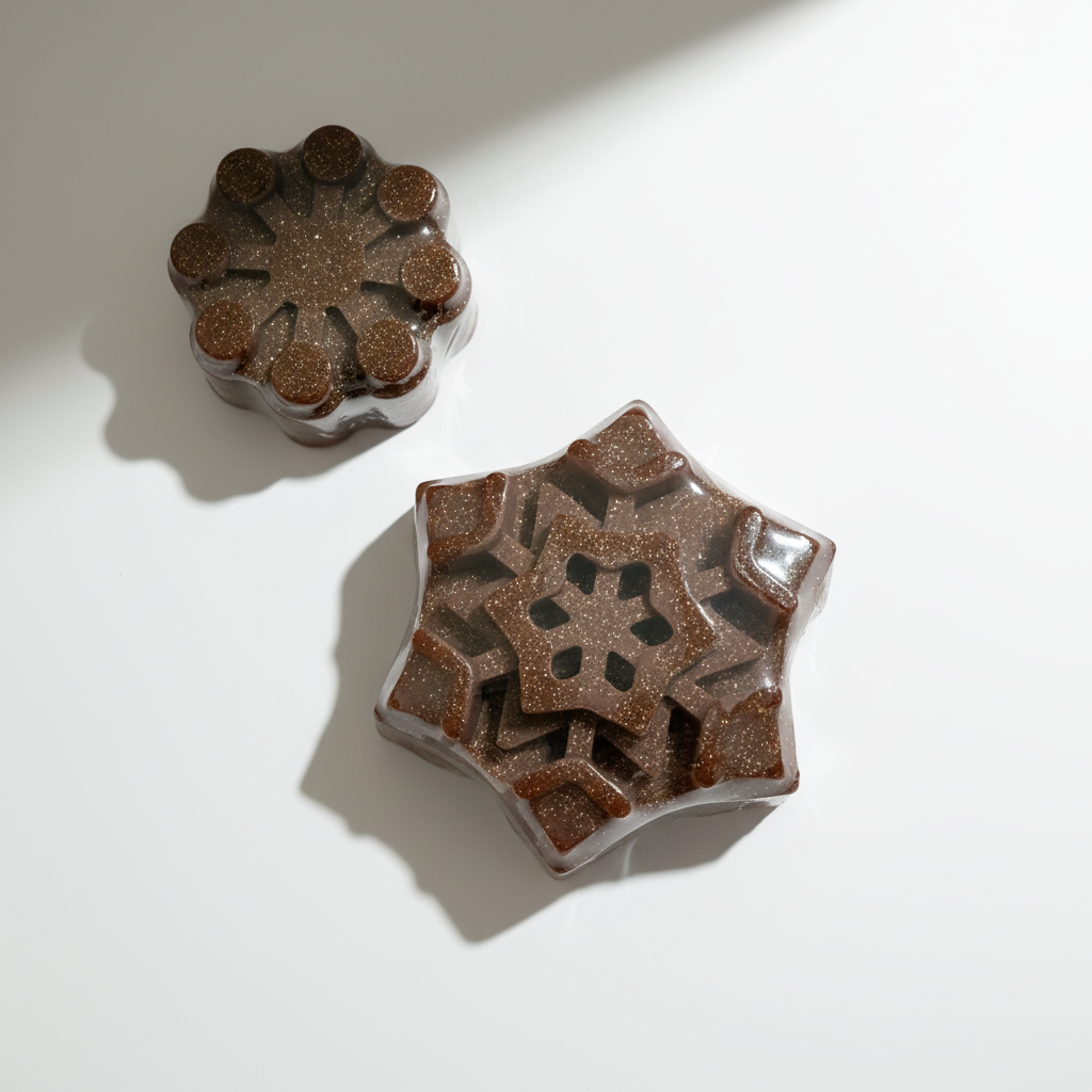 Winter Snowflake Soap – Limited Edition Clay Soaps by True Beauts