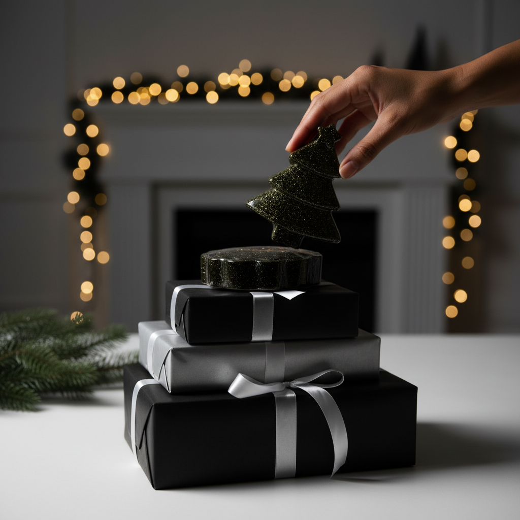 Christmas Tree Moringa Soap | Limited Edition Clay Soaps by True Beauts